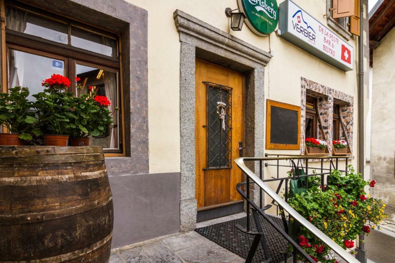 Hotel De La Poste Le Châble Zewnętrze zdjęcie